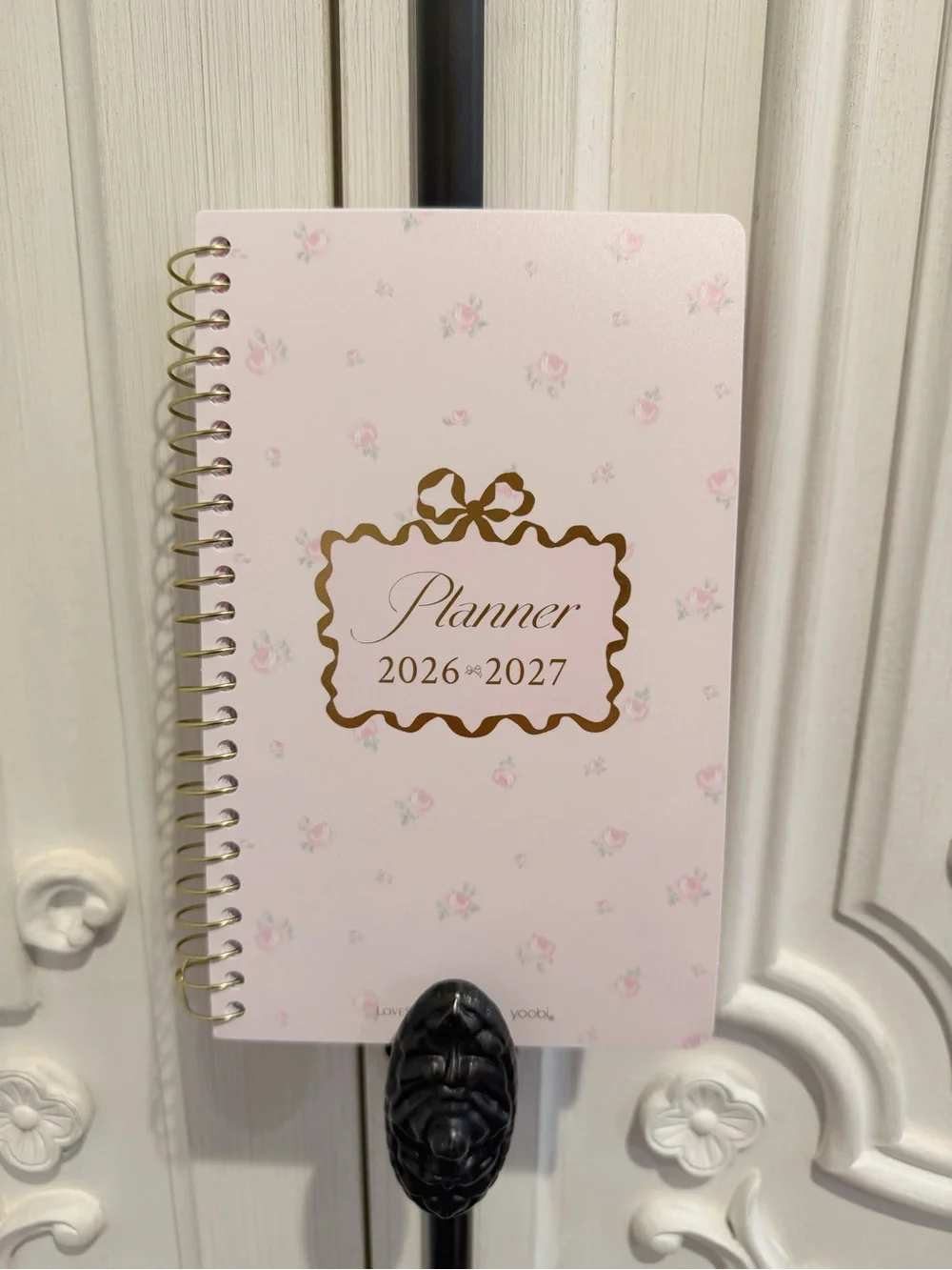 LoveShackFancy Pink Floral 2026-2027 Planner